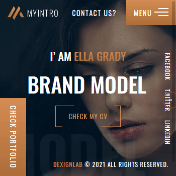MyIntro CV Resume 3